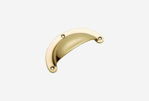 Unlacquered Brass Cabinet Handles