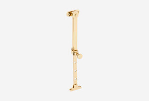 Unlacquered Brass Casement Stays