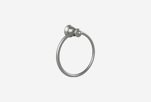 Brushed Nickel Towel Rings