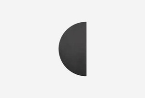 Matte Black Half Moon Handles