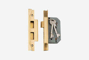 Satin Gold Locks & Latches