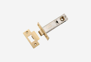Brushed Gold Tubular Latches