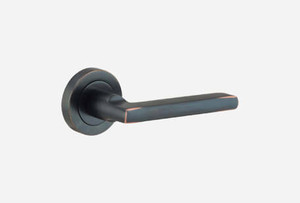 Antique Copper Lever Door Handles