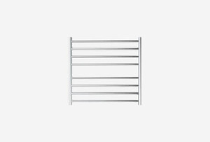 Silver Heated Towel Rails