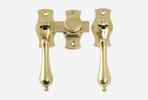 Brass French Door Latches