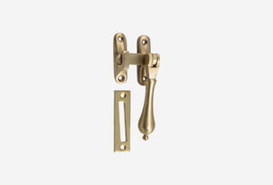 Satin Brass Window Hardware