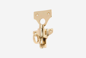 Gold Fanlight Window Hardware