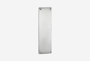 Satin Chrome Push Plates