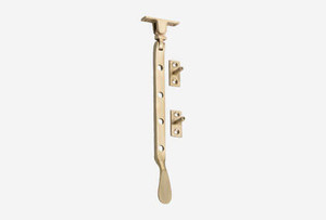 Brushed Brass Casement Stays
