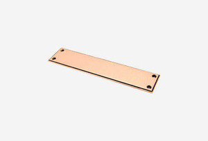 Rose Gold Push Plates