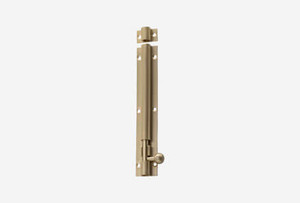 Satin Brass Barrel Bolts