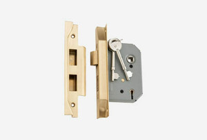 Brushed Gold Mortice Locks