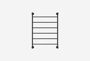 Black Heated Towel Rails