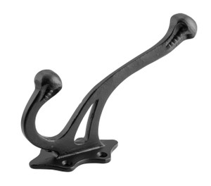 Tradco Iron Acorn Coat Hook, 150 x 95mm