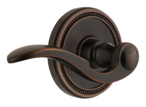 Grandeur Bellagio Lever Door Handle - Soleil Rosette - 69mm - Timeless Bronze