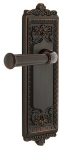 Grandeur Georgetown Lever Door Handle - Windsor Plate - 220 x 67mm - Timeless Bronze