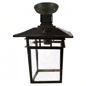 Lighting Inspirations Promenade Under Eave Light - Medium - 390 x 230mm - Antique Bronze