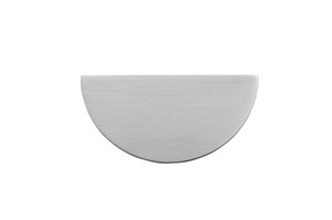 Iver Osaka Half Moon Drawer Pull Handle, 75mm