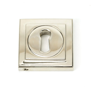 Euro Profile Concealed Key Hole Cover Escutcheon Pair Cylinder