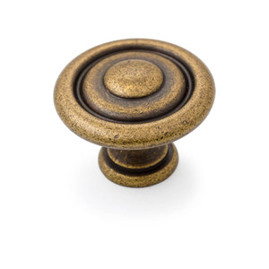 Supple 96mm Cup Pull - Brushed Antique Brass - Castella