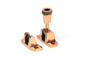 From The Anvil Brompton Brighton Sash Window Fastener - 55 x 21mm - Polished Bronze