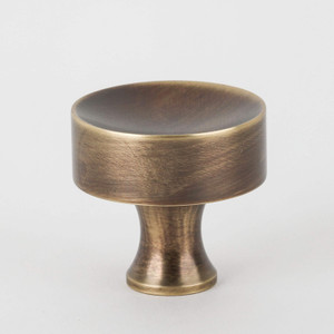 Georgia Knob - Burnished Brass – Hepburn Hardware