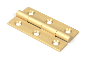 Beehive Cabinet Knob Satin Brass