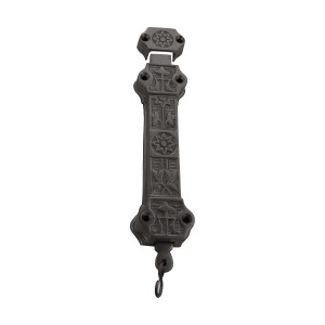 Domino Decorative Chain Bolt - 170mm - Antique Bronze