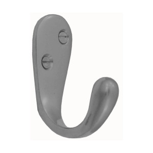 Domino Robe Hook - 55 x 43mm - Cast Iron