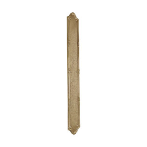 Domino Verve Push Plate - 480 x 58mm - Polished Brass