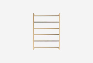 Satin Gold Heated Towel Rails