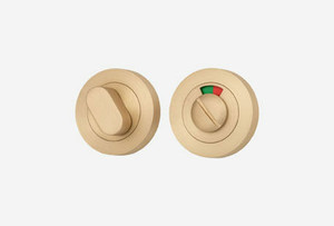 Brushed Brass Privacy Locks