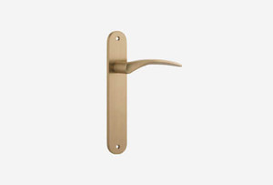 Brushed Brass Door Furniture