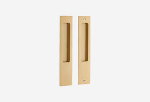 Brushed Gold Sliding Door Locks
