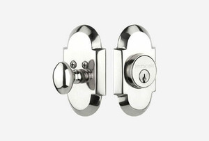 Silver Deadbolts