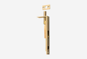 Brushed Brass Flush Bolts