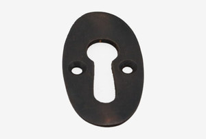 Domino Brass Escutcheons