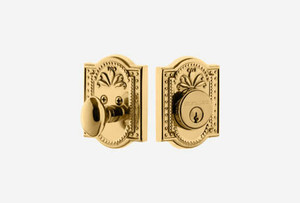 Gold Deadbolts