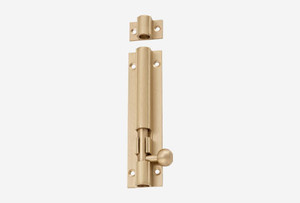 Brushed Brass Door Bolts