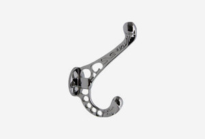 Silver Coat Hooks