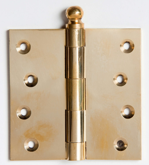 Loose Pin Hinge - 89 x 88mm - Polished Brass