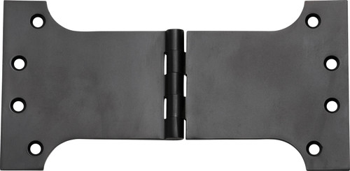 Tradco Parliament Hinge - 100 x 200mm - Matte Black