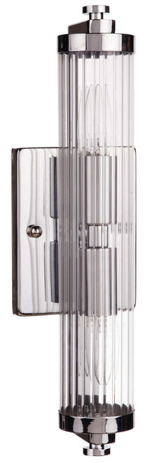 Lighting Inspirations Rockford Indoor Wall Light - 2 Light - Chrome