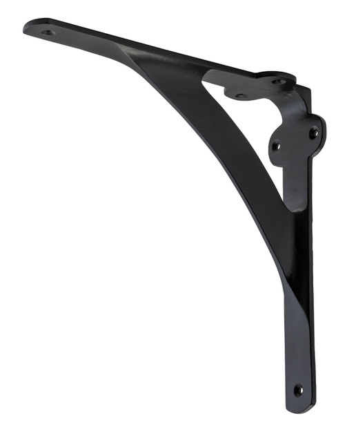 Tradco Shelf Bracket - 200 x 200mm - Matte Black