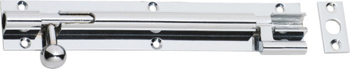 Tradco Offset Barrel Bolt - 150 x 25mm - Chrome