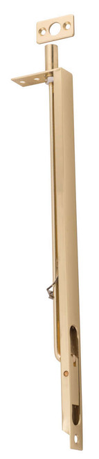 Tradco Flush Bolt - 300 x 19mm - Polished Brass