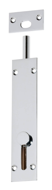 Tradco Reverse Barrel Bolt - 150 x 32mm - Chrome