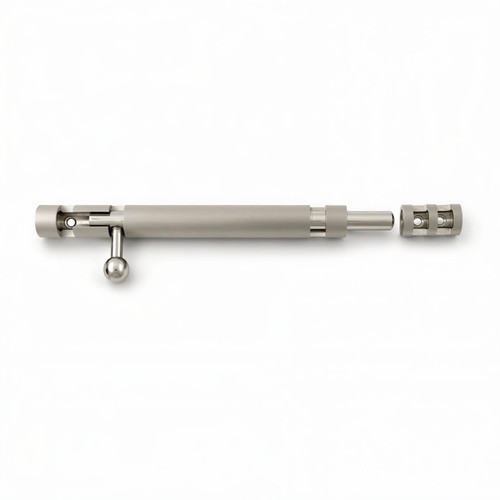 Character House Round Barrel Bolt - 152 x 16mm - Stainless Steel