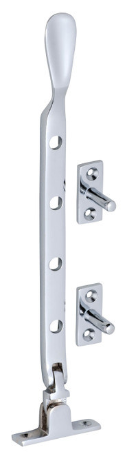 Tradco Sill Mounted Casement Stay - 200mm - Chrome