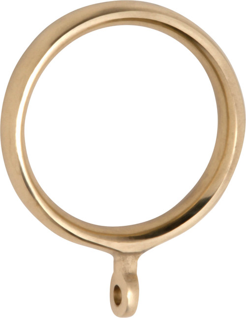 Tradco Curtain Ring 38mm Polished Brass